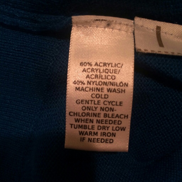 SOLD LOFT blue swing sweater XS - Picture 4 of 4